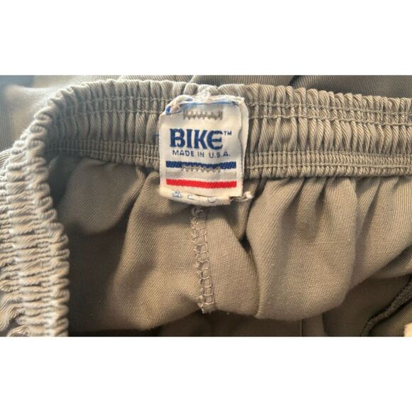 VTG Bike Athletic Running Shorts Men's Gray M Track Elastic Waist 80s 90s - Picture 4 of 6